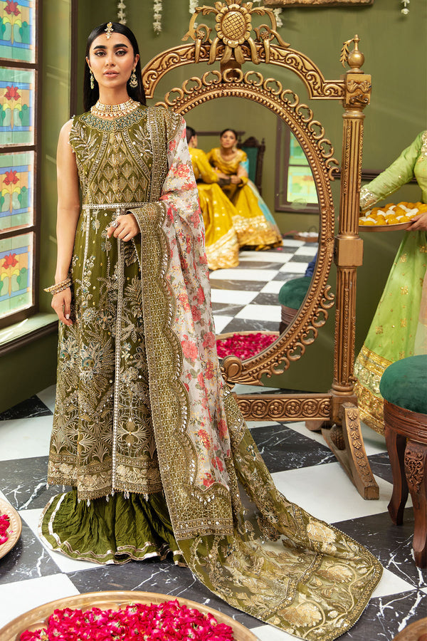 Nureh | Jhoomro Formals | NL-50 - NURA by Nureh - Designer Dress  - Type : Ladies Clothes - Available at Libayah - 100% Original 