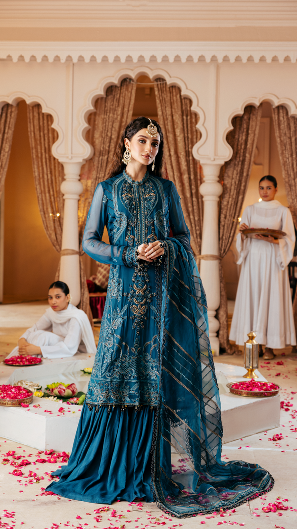 Zebtan | Zircon Wedding Formals | ZARTASHA ZQ-03 by Zebtan - Designer Dress - Type: Ladies Clothes - Available at Libayah - 100% Original