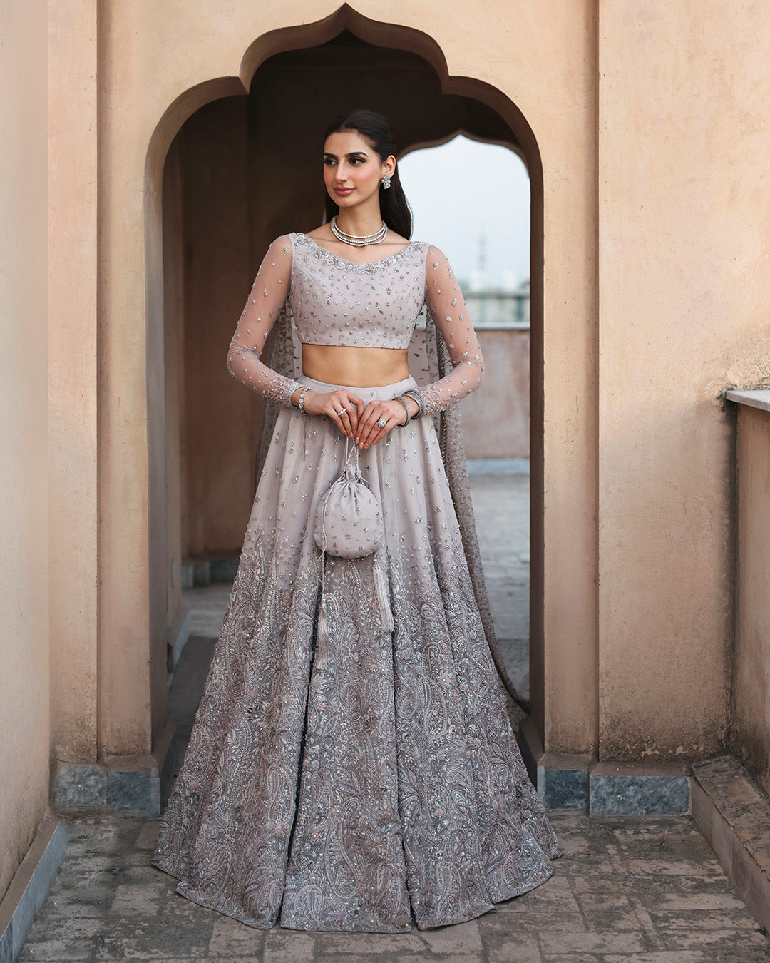 Faiza Saqlain | Averia Bridals | Una by Faiza Saqlain - Designer Dress  - Type : Ladies Clothes - Available at Libayah - 100% Original 