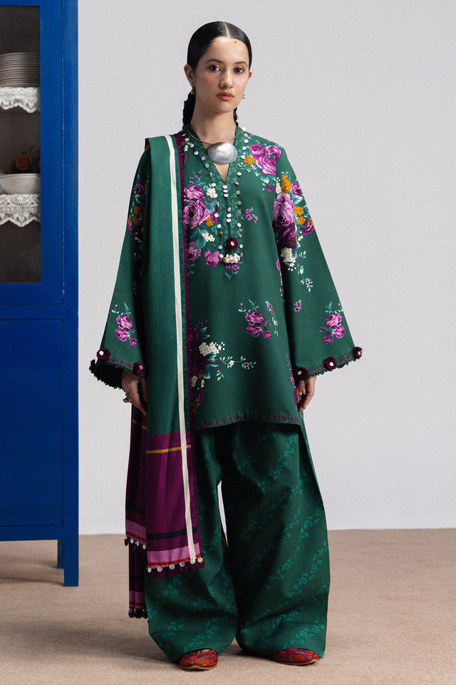 Zara ShahJahan | Coco Prints Winter 26 | Katya-9B by Zara ShahJahan - Designer Dress  - Type : Ladies Clothes - Available at Libayah - 100% Original 