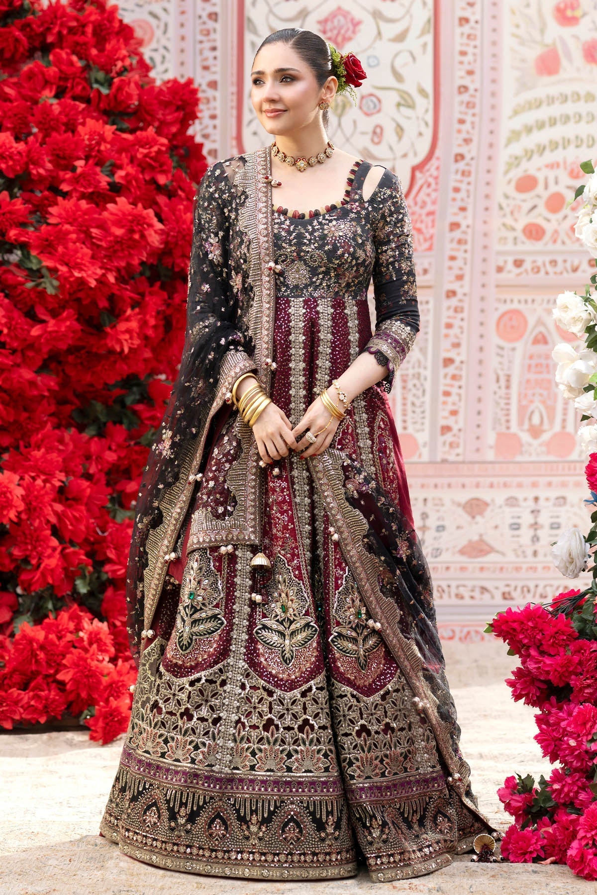 Nureh | Jhoomro Formals | NL-95 Emara by Nureh - Designer Dress  - Type : Ladies Clothes - Available at Libayah - 100% Original 