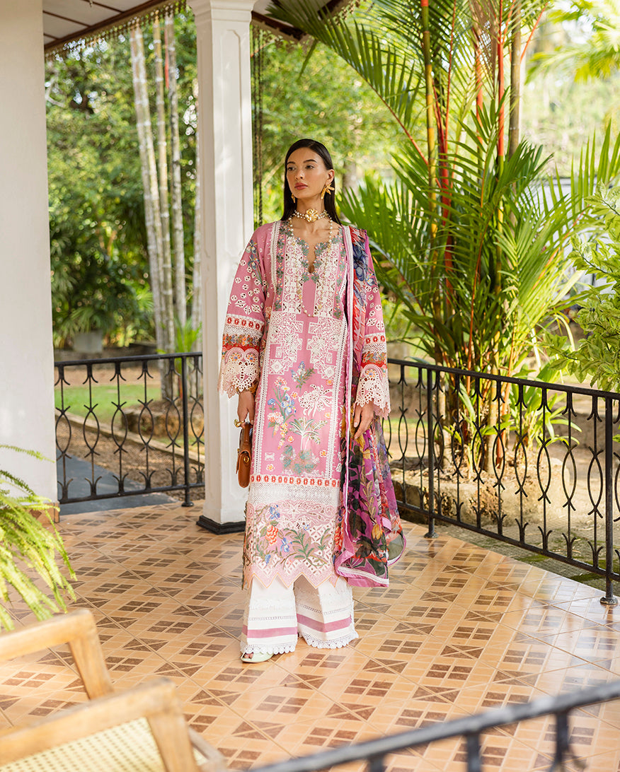 Esmel | Mon Tresor Luxe Lawn 26 |Carpe Diem by Esmel - Designer Dress - Type : Luxury Dress - Available at Libayah - 100% Original