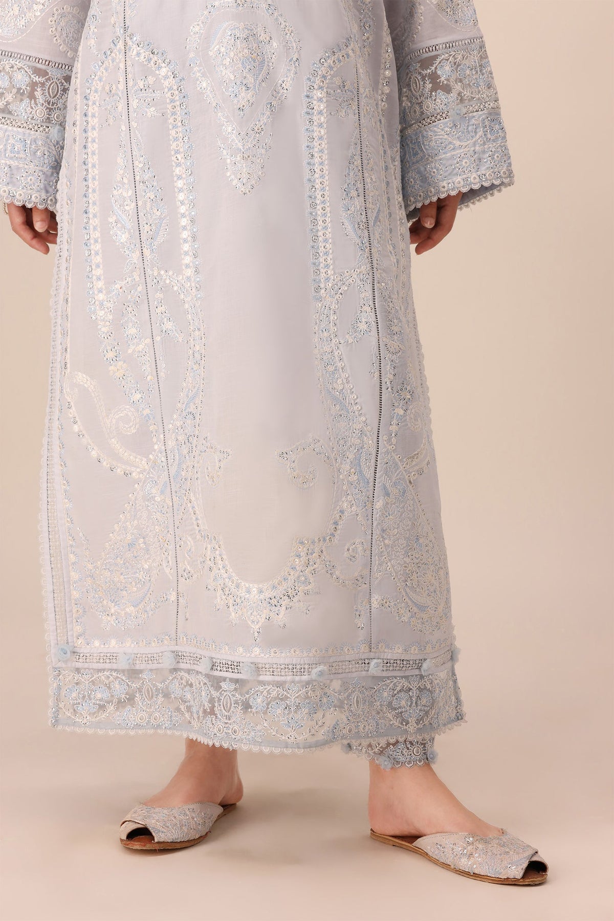 Elan | Stitched Pret 26 | ROUHAAN (EL26-04 A ST) by Elan - Designer Dress  - Type : Ladies Clothes - Available at Libayah - 100% Original 