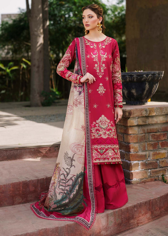 Shurooq | Luxury Lawn 24 | GAZELLE by Shurooq - Designer Dress - Type: Ladies Clothes - Available at Libayah - 100% Original