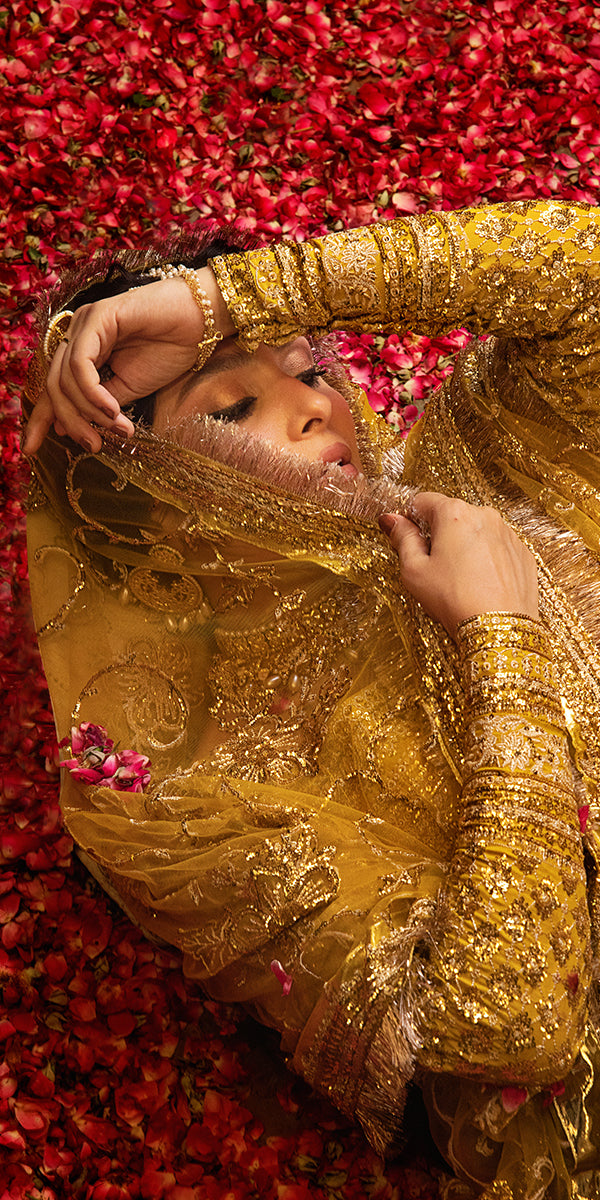 Erum Khan | Jahan Wedding Formals | MAHARANI by Erum Khan - Designer Dress - Type: Ladies Clothes - Available at Libayah - 100% Original
