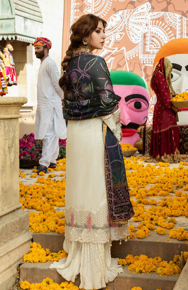 Al Zohaib | Bandhani The Tale of Jaipur 25 | BTJ-25-02 by Al Zohaib - Designer Dress - Type: Ladies Clothes - Available at Libayah - 100% Original