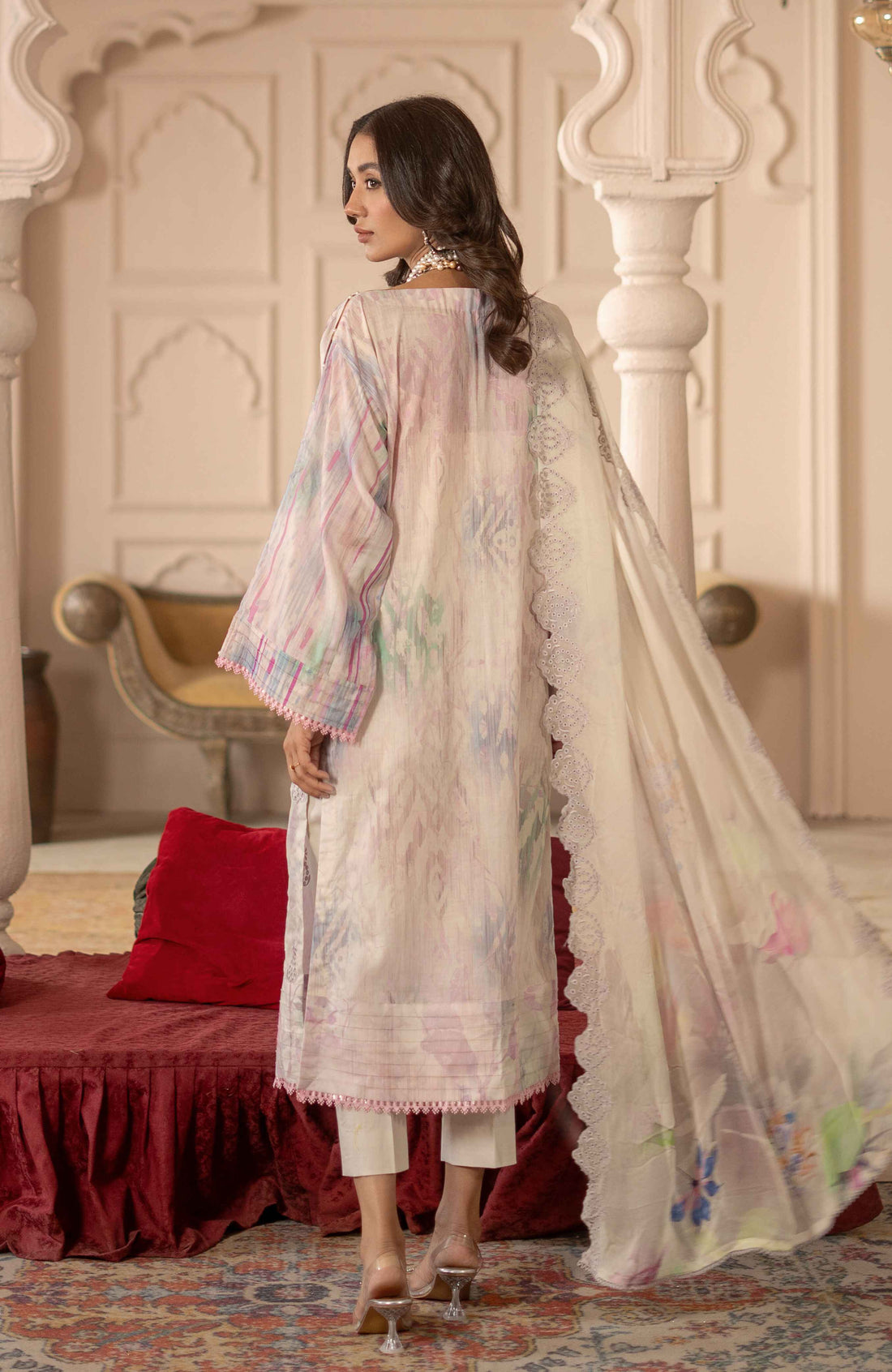 Al Zohaib | Sunshine Bloom Premium Lawn 25 | SBP-25-02 by Al Zohaib - Designer Dress - Type: Ladies Clothes - Available at Libayah - 100% Original