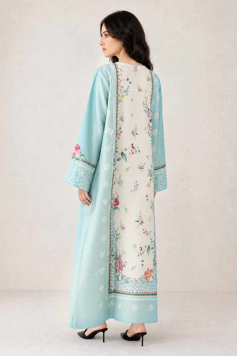 Saad Shaikh | Ease Fall Edit 26 | D-02 Kaftan by Saad Shaikh - Designer Dress  - Type : Ladies Clothes - Available at Libayah - 100% Original 
