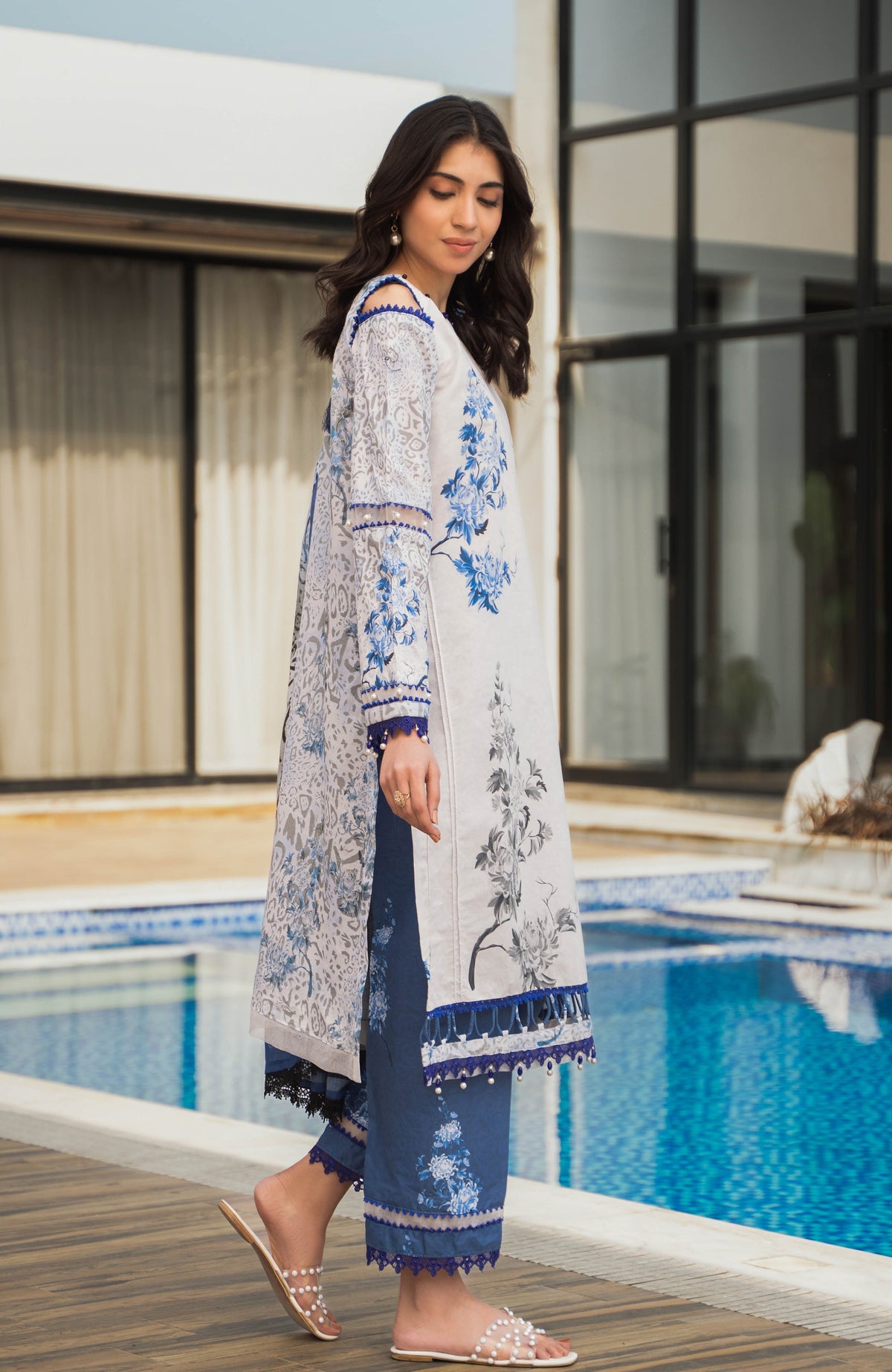 Alzohaib | Premium Prints 25 | AZP-25-02 by Alzohaib - Designer Dress - Type: Ladies Clothes - Available at Libayah - 100% Original