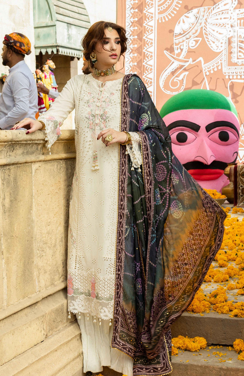 Al Zohaib | Bandhani The Tale of Jaipur 25 | BTJ-25-02 by Al Zohaib - Designer Dress - Type: Ladies Clothes - Available at Libayah - 100% Original