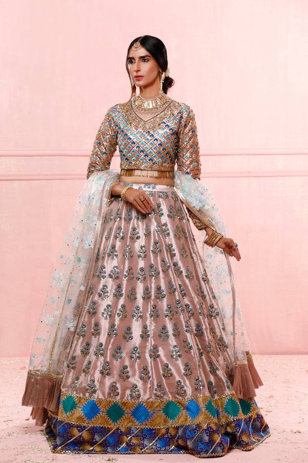 Wahajmkhan | Festive Fiesta Formals | MID NIGHT SKY by Wahaj M.Khan - Designer Dress - Type: Ladies Clothes - Available at Libayah - 100% Original