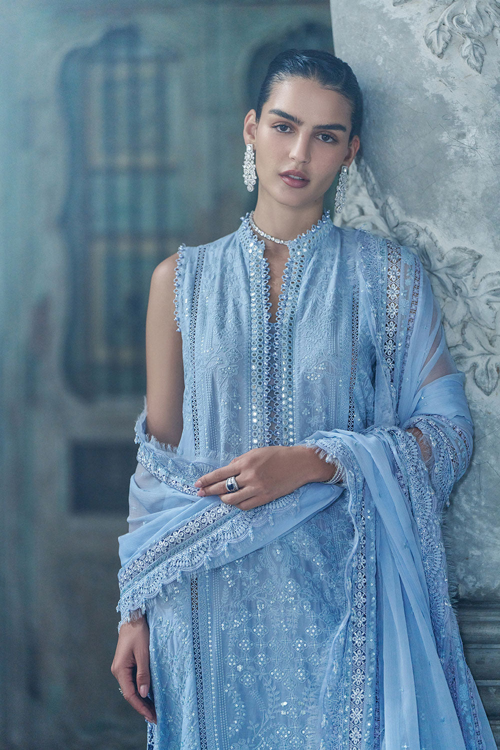Sobia Nazir | Luxury Lawn Eid 26 | 2B by Sobia Nazir - Designer Dress - Type : Luxury Dress - Available at Libayah - 100% Original