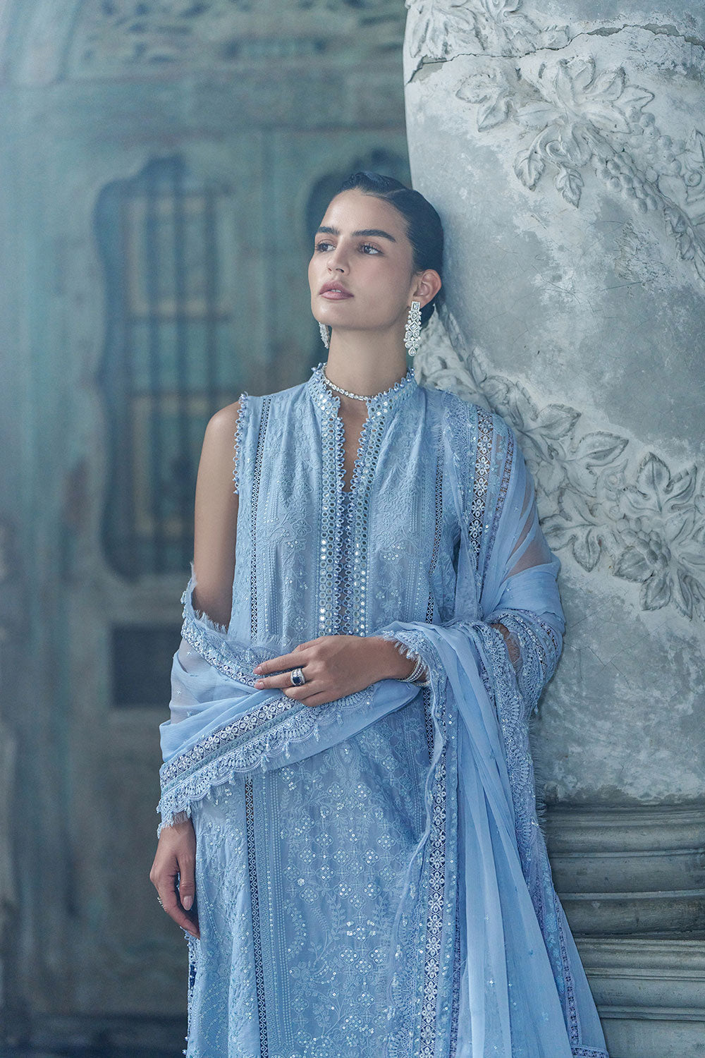 Sobia Nazir | Luxury Lawn Eid 26 | 2B by Sobia Nazir - Designer Dress - Type : Luxury Dress - Available at Libayah - 100% Original