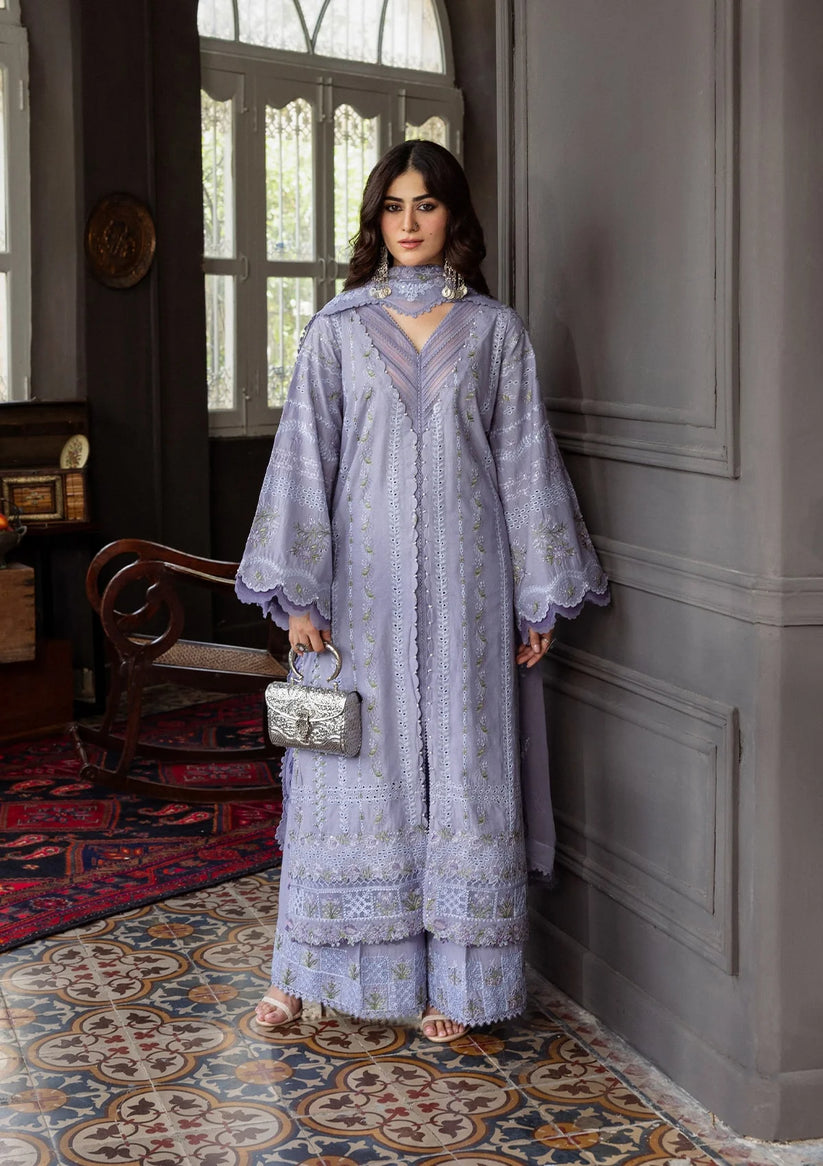 Kahf Premium | Kahf Karandi 25 | KKH-04 WISTERIA by Kahf Premium - Designer Dress  - Type : Ladies Clothes - Available at Libayah - 100% Original 