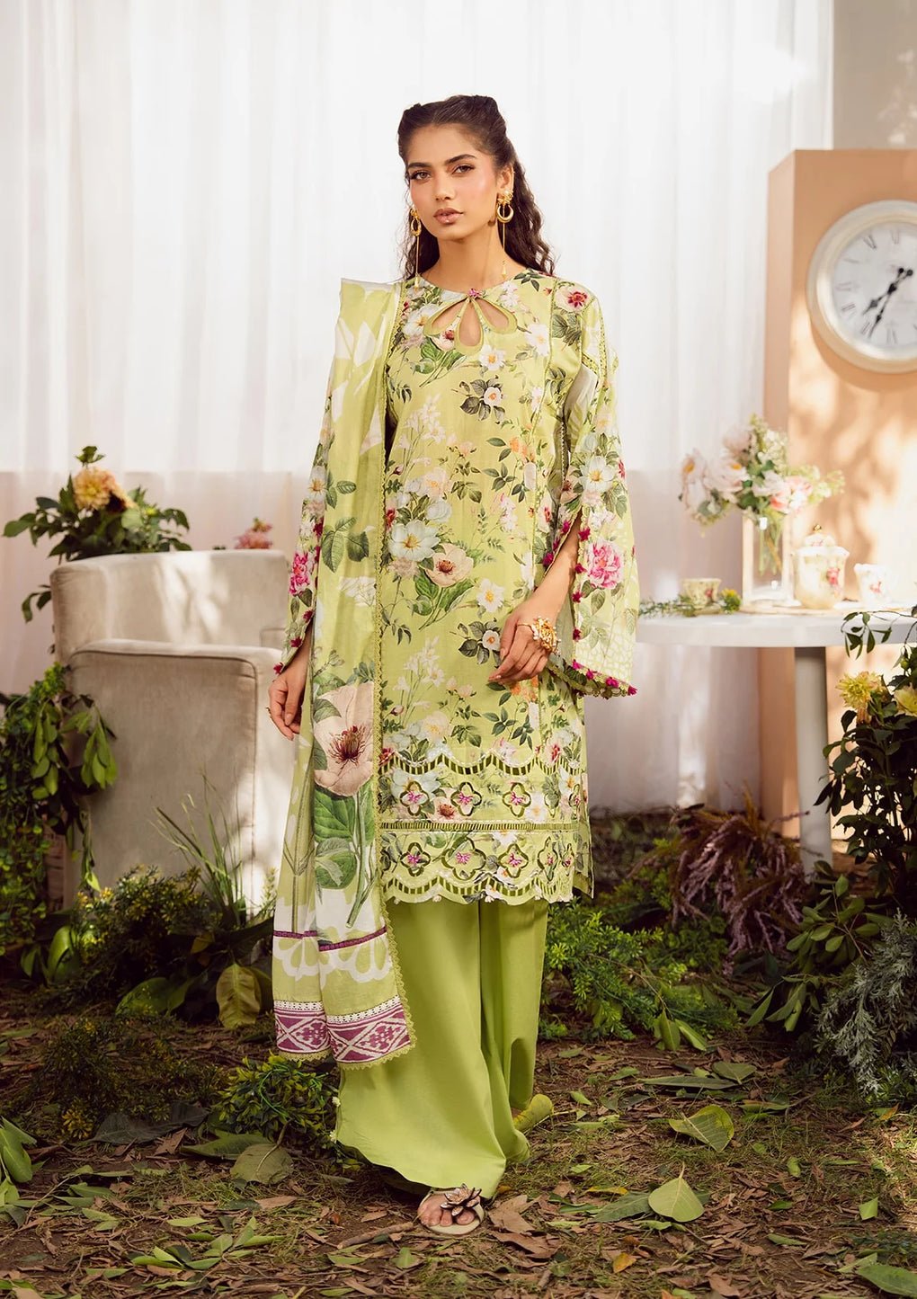 Elaf Premium | Prints 25 | EPS-5A LUSH RADIANCE by Elaf Premium - Designer Dress - Type: Ladies Clothes - Available at Libayah - 100% Original