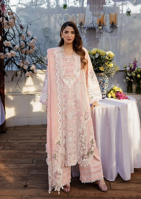 Kahf Premium | Luxury Lawn 25 | KLR-2A Olivia by Kahf Premium - Designer Dress - Type: Ladies Clothes - Available at Libayah - 100% Original