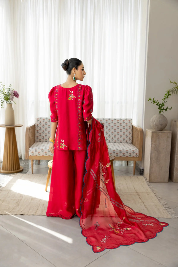 Afrozeh | Basic Pret 26 RTW | NACRE by Afrozeh - Designer Dress  - Type : Ladies Clothes - Available at Libayah - 100% Original 