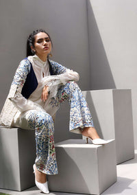 Afrozeh | Basic Pret 26 RTW | NACRE by Afrozeh - Designer Dress  - Type : Ladies Clothes - Available at Libayah - 100% Original 