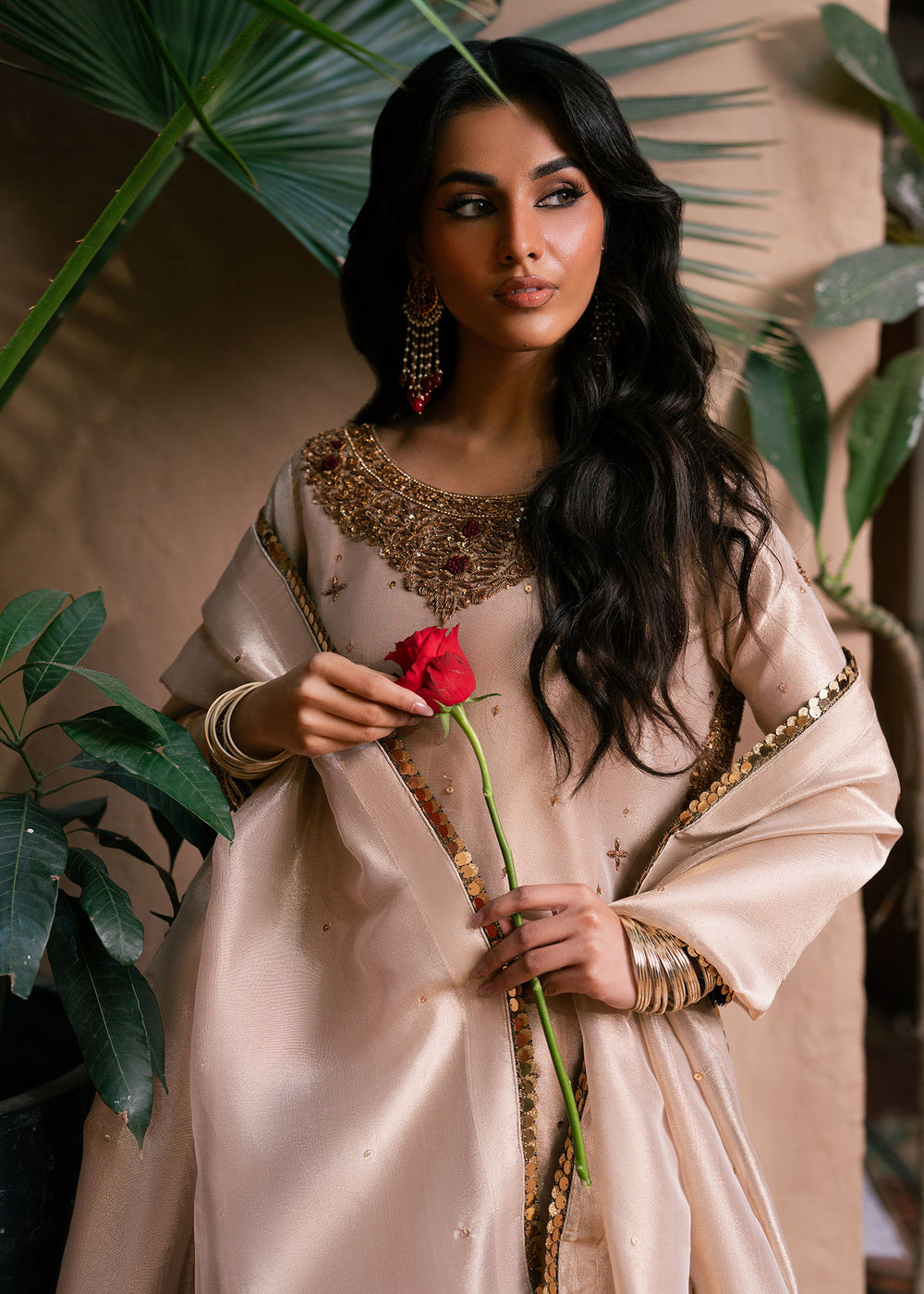Haseens | Dastakh Pret | Riffat by Haseens - Designer Dress  - Type : Ladies Clothes - Available at Libayah - 100% Original 