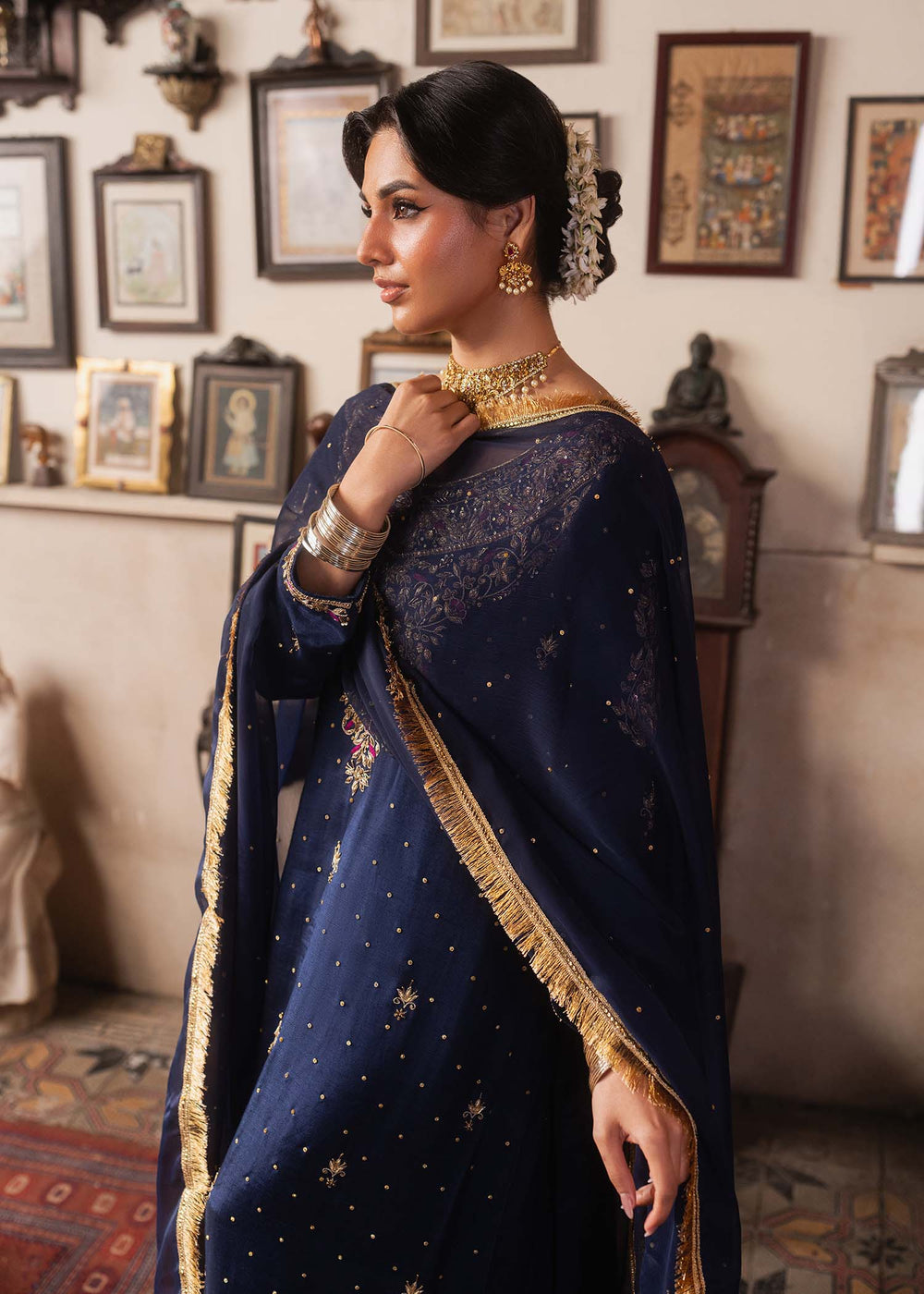 Haseen s | Dastakh Pret |Shabnama by Haseens - Designer Dress  - Type : Ladies Clothes - Available at Libayah - 100% Original 