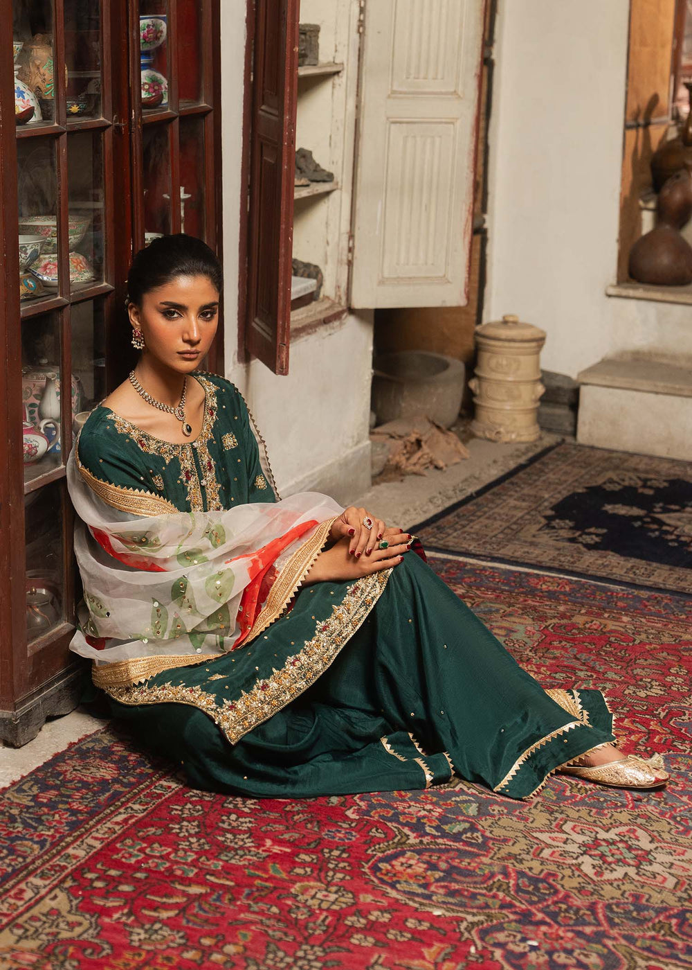 Haseens | Dastakh Pret | Dehleez by Haseens - Designer Dress  - Type : Ladies Clothes - Available at Libayah - 100% Original 