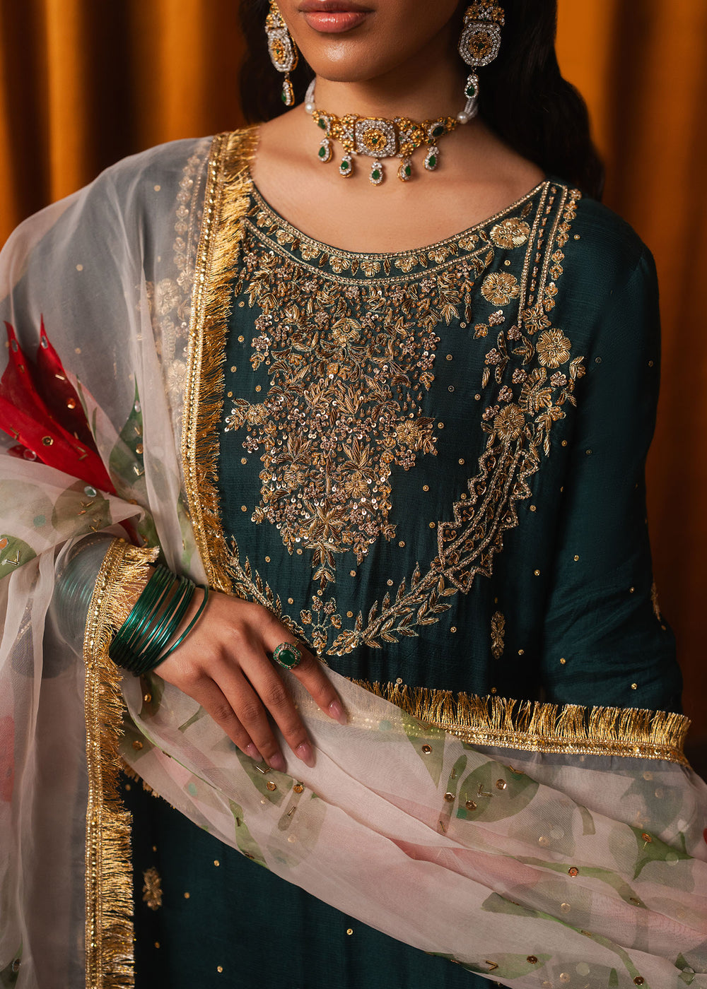 Haseens | Dastakh Pret | Tehwaara by Haseens - Designer Dress  - Type : Ladies Clothes - Available at Libayah - 100% Original 