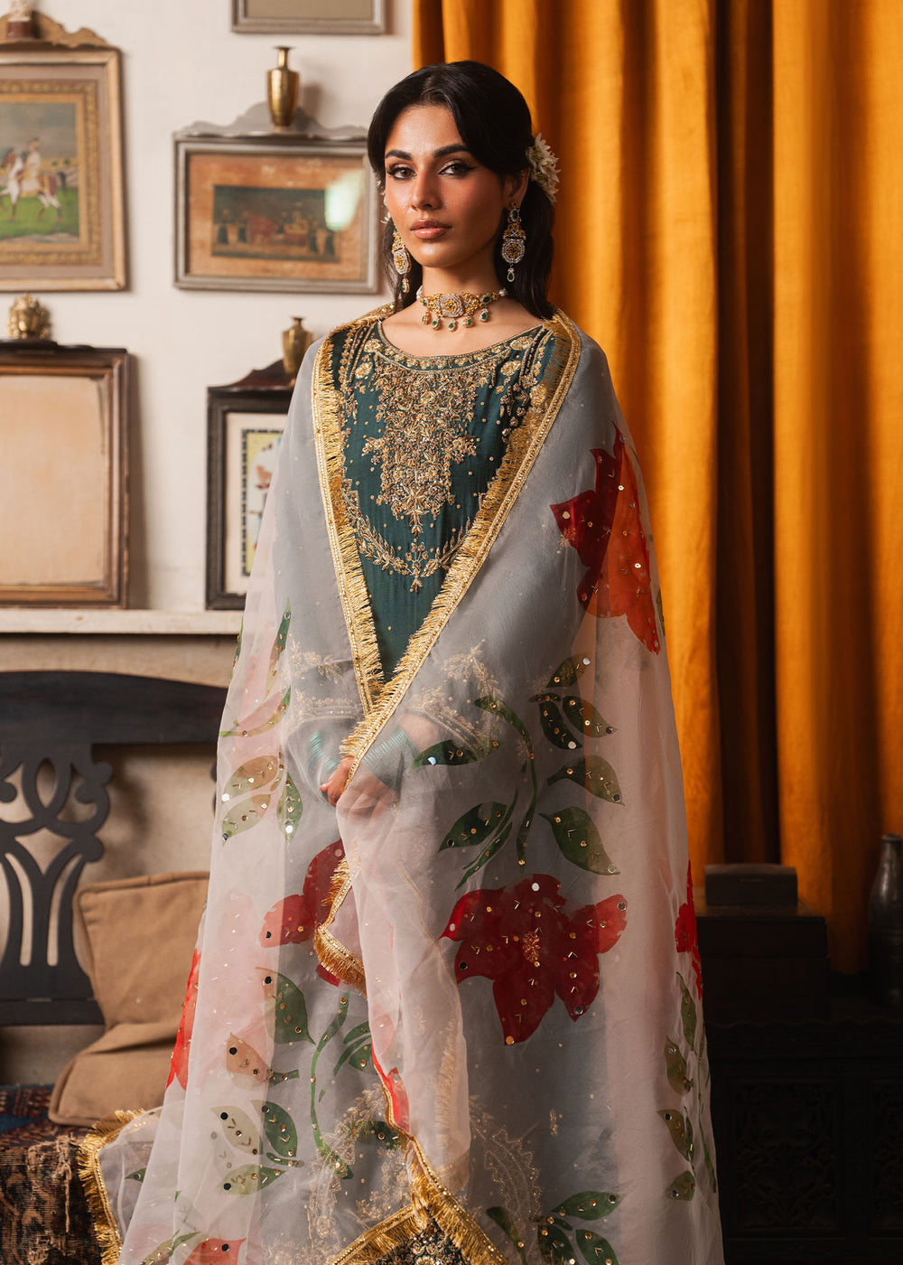Haseens | Dastakh Pret | Tehwaara by Haseens - Designer Dress  - Type : Ladies Clothes - Available at Libayah - 100% Original 