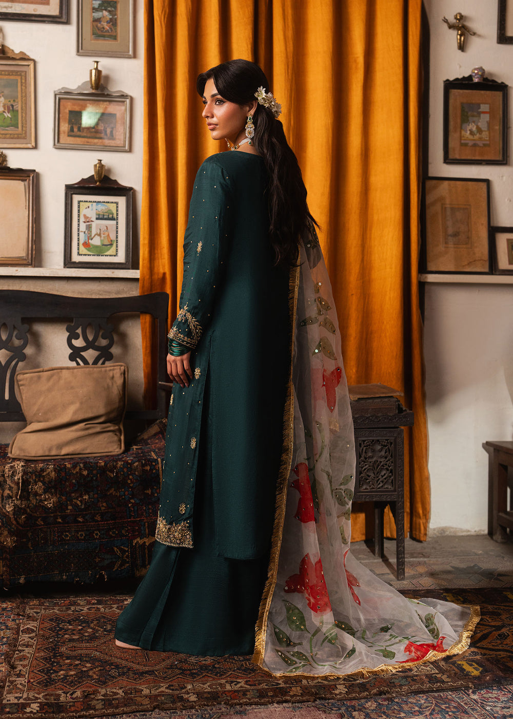 Haseens | Dastakh Pret | Tehwaara by Haseens - Designer Dress  - Type : Ladies Clothes - Available at Libayah - 100% Original 