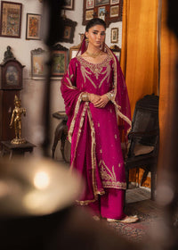 Haseens | Dastakh Pret | Foshina by Haseens - Designer Dress  - Type : Ladies Clothes - Available at Libayah - 100% Original 