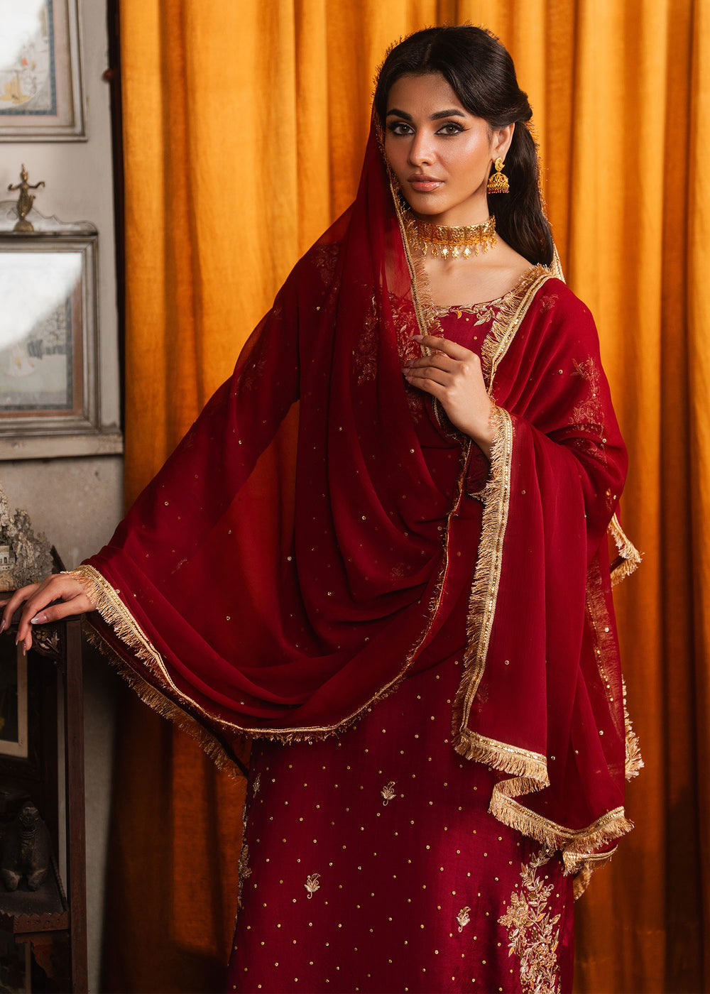 Haseens | Dastakh  Pret |Mehrban by Haseens - Designer Dress  - Type : Ladies Clothes - Available at Libayah - 100% Original 