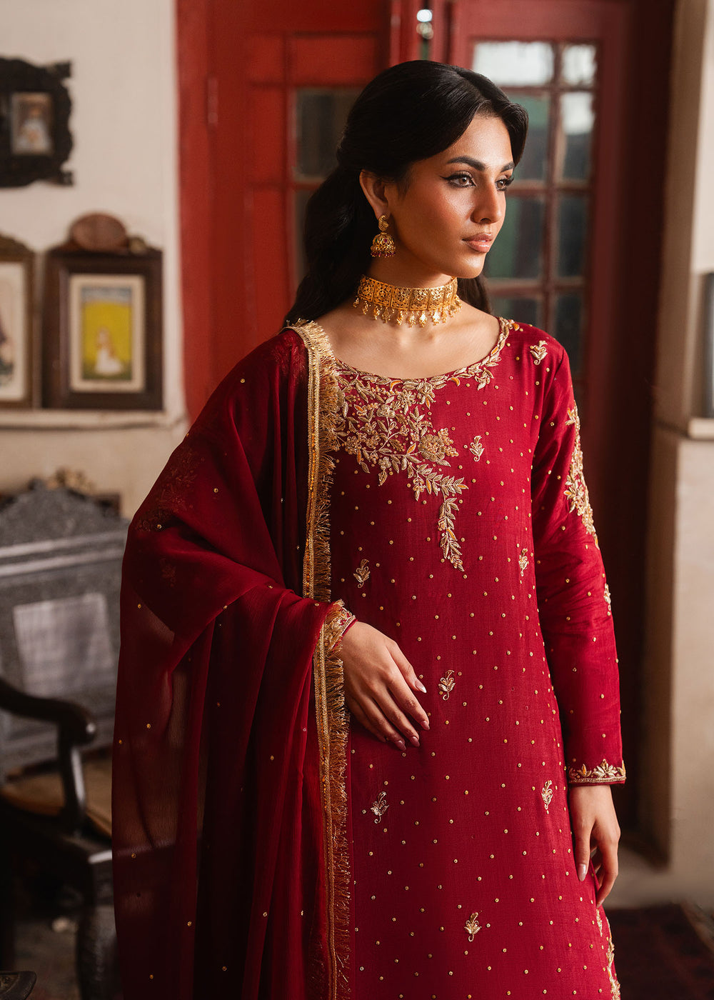 Haseens | Dastakh  Pret |Mehrban by Haseens - Designer Dress  - Type : Ladies Clothes - Available at Libayah - 100% Original 