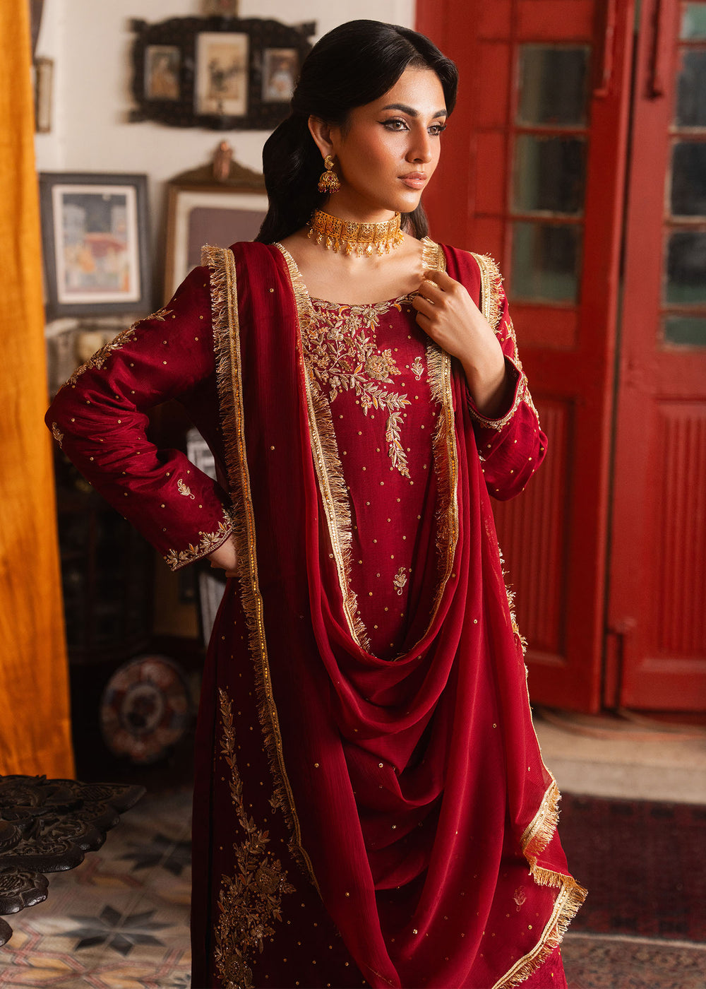 Haseens | Dastakh  Pret |Mehrban by Haseens - Designer Dress  - Type : Ladies Clothes - Available at Libayah - 100% Original 