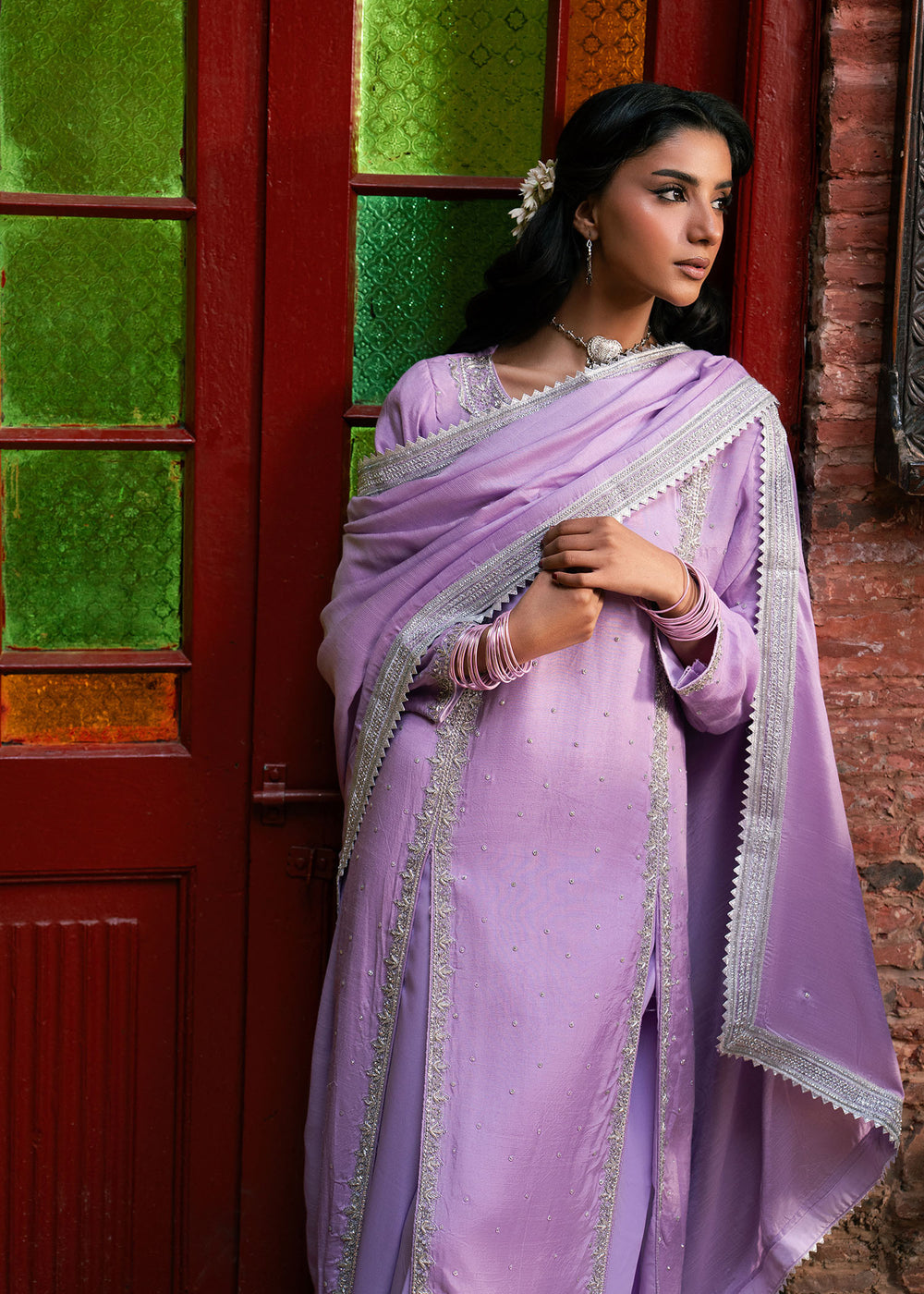 Haseens | Dastakh Pret | Lailaik by Haseens - Designer Dress  - Type : Ladies Clothes - Available at Libayah - 100% Original 