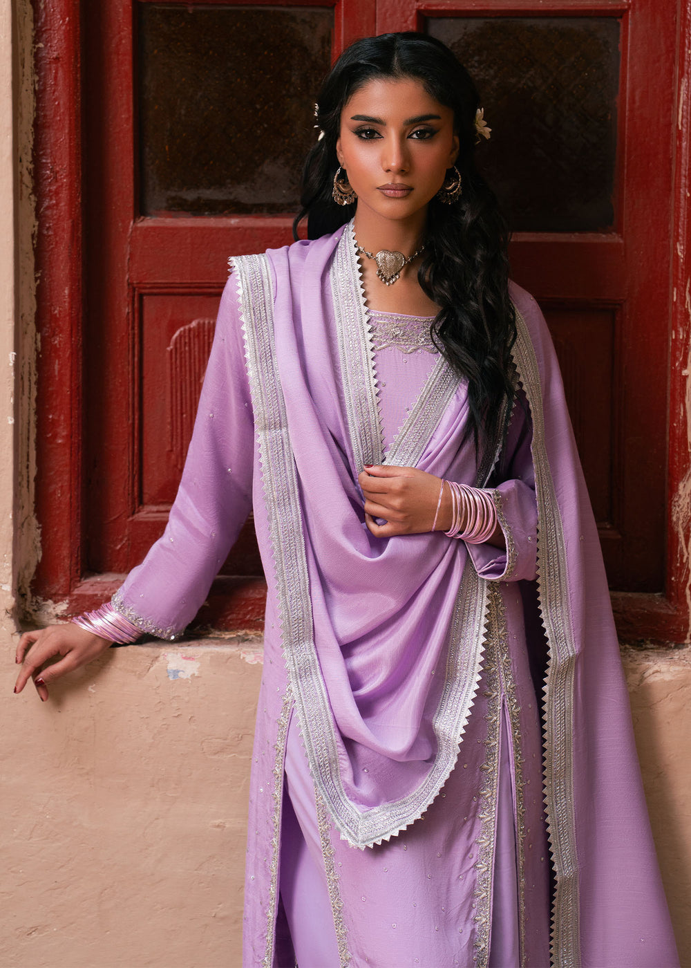 Haseens | Dastakh Pret | Lailaik by Haseens - Designer Dress  - Type : Ladies Clothes - Available at Libayah - 100% Original 