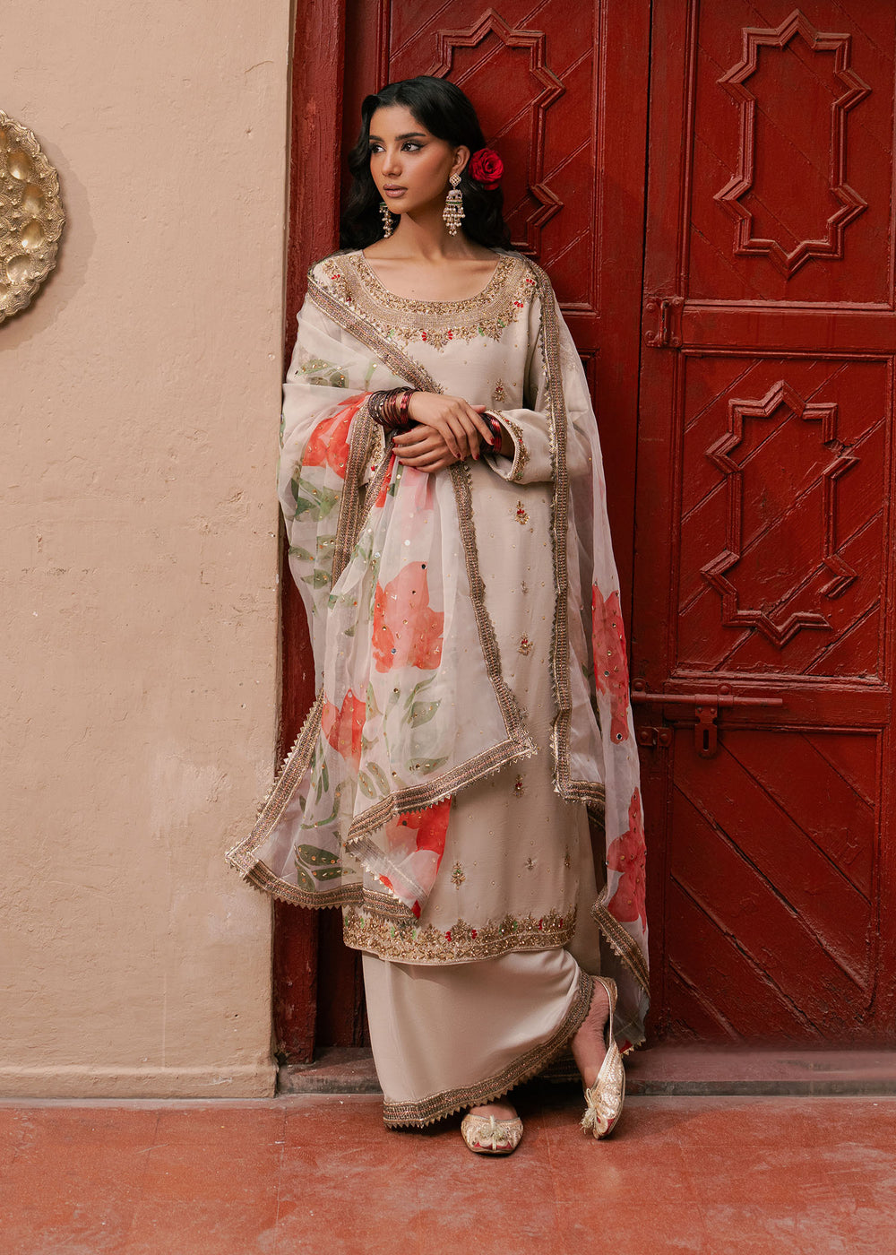 Haseens | Dastakh Pret | Sarapa by Charizma - Designer Dress  - Type : Ladies Clothes - Available at Libayah - 100% Original 