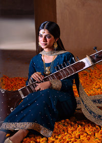Haseens | Darbar Formals | Nishat by Haseens - Designer Dress  - Type : Ladies Clothes - Available at Libayah - 100% Original 