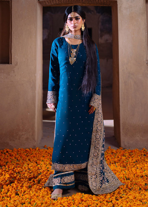 Haseens | Darbar Formals | Nishat by Haseens - Designer Dress  - Type : Ladies Clothes - Available at Libayah - 100% Original 