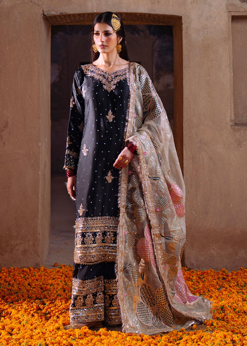Haseens | Darbar Formals | Shabrang by Haseens - Designer Dress  - Type : Ladies Clothes - Available at Libayah - 100% Original 