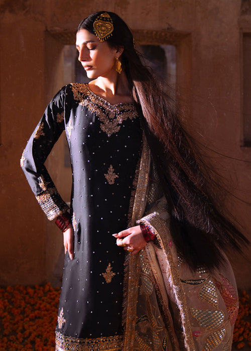 Haseens | Darbar Formals | Shabrang by Haseens - Designer Dress  - Type : Ladies Clothes - Available at Libayah - 100% Original 