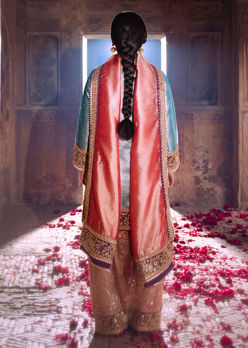 Haseens | Darbar Formals | Zarn«g�r by Haseens - Designer Dress  - Type : Ladies Clothes - Available at Libayah - 100% Original 