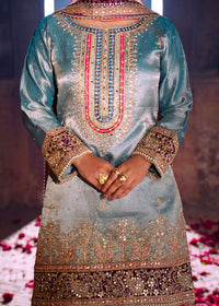 Haseens | Darbar Formals | Zarn«g�r by Haseens - Designer Dress  - Type : Ladies Clothes - Available at Libayah - 100% Original 