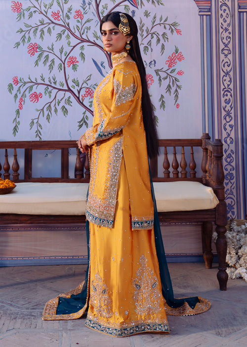 Haseens | Darbar Formals | Mehr�b by Haseens - Designer Dress  - Type : Ladies Clothes - Available at Libayah - 100% Original 