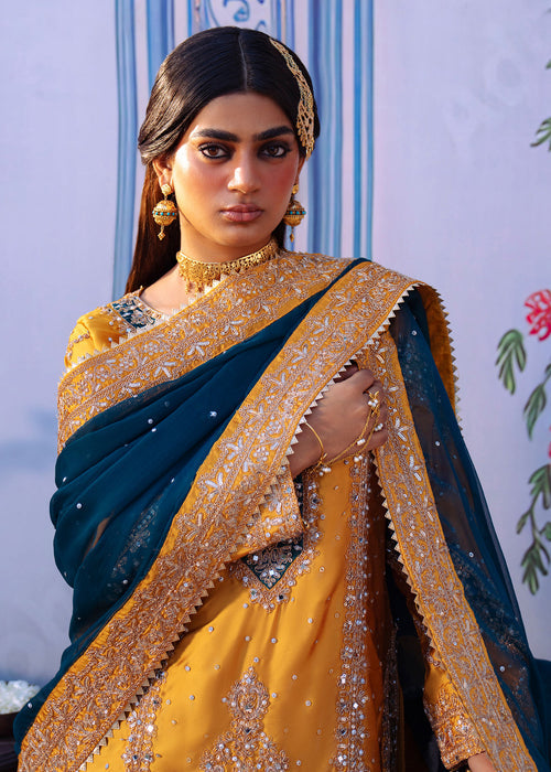 Haseens | Darbar Formals | Mehr�b by Haseens - Designer Dress  - Type : Ladies Clothes - Available at Libayah - 100% Original 