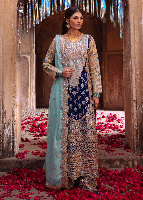 Haseens | Darbar Formals | Sh�hnazr by Haseens - Designer Dress  - Type : Ladies Clothes - Available at Libayah - 100% Original 