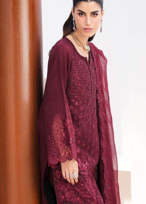 Saira Shakira | Saira Shakira Eid Pret | Garnet Grace by Saira Shakira - Designer Dress  - Type : Ladies Clothes - Available at Libayah - 100% Original 