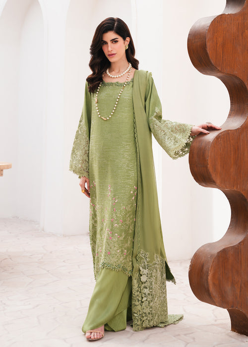 Saira Shakira | Saira Shakira Eid Pret | Verdant Veil by Saira Shakira - Designer Dress  - Type : Ladies Clothes - Available at Libayah - 100% Original 