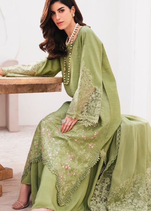 Saira Shakira | Saira Shakira Eid Pret | Verdant Veil by Saira Shakira - Designer Dress  - Type : Ladies Clothes - Available at Libayah - 100% Original 