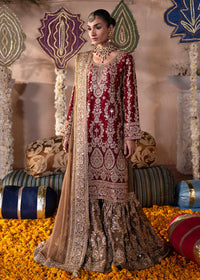 Haseens | Al Noor Formals | Jahan Ara by Haseens - Designer Dress  - Type : Ladies Clothes - Available at Libayah - 100% Original 