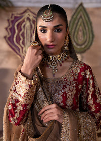 Haseens | Al Noor Formals | Jahan Ara by Haseens - Designer Dress  - Type : Ladies Clothes - Available at Libayah - 100% Original 