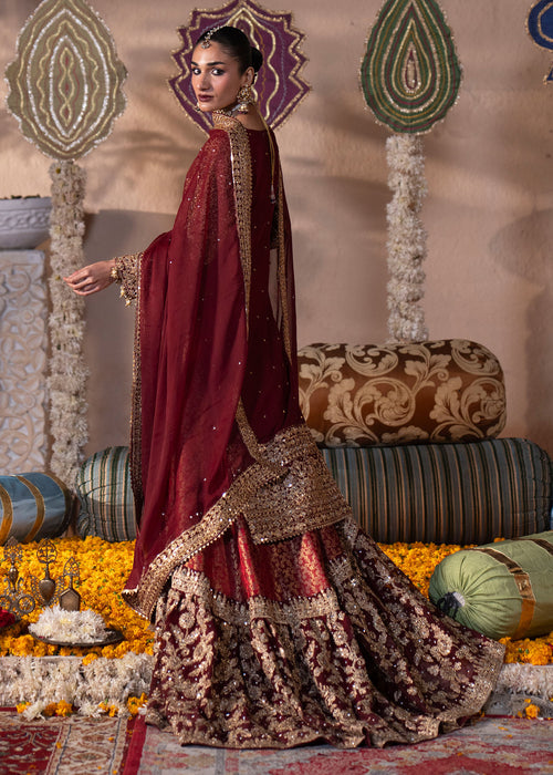 Haseens | Al Noor Formals | Roshanara by Haseens - Designer Dress  - Type : Ladies Clothes - Available at Libayah - 100% Original 